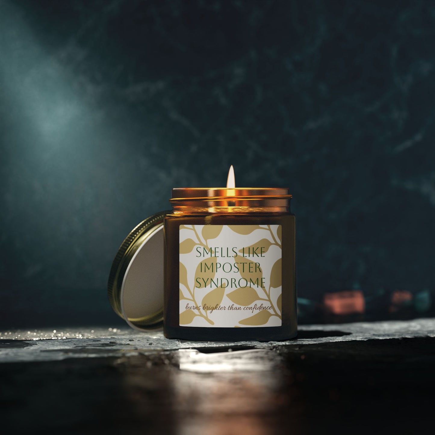 Imposter Syndrome Candle medical office atmosphere candle