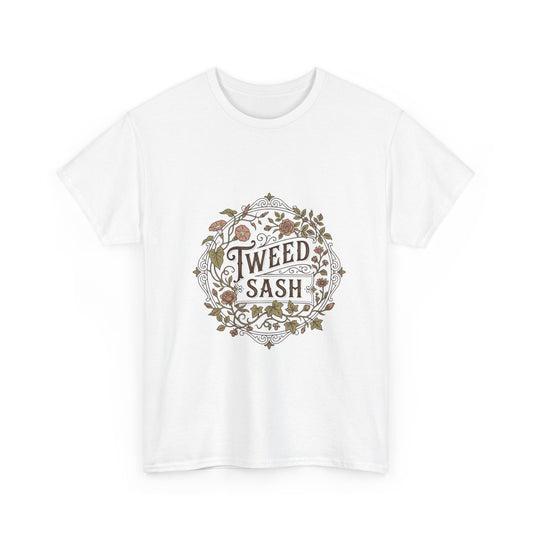 'Tweed Sash' Tee Shirt