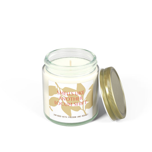 The Locum Life Candle medical professional decor candle