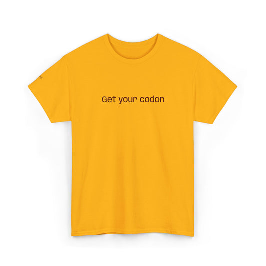 “Get your codon” Embroidered Tee