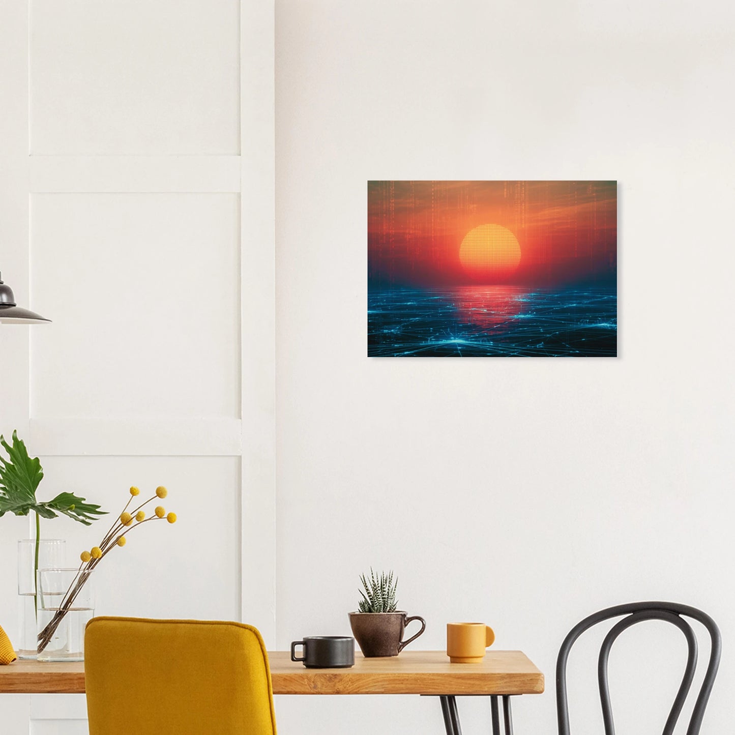 Sunrise in the Machine Garden Art of Medicine series v1