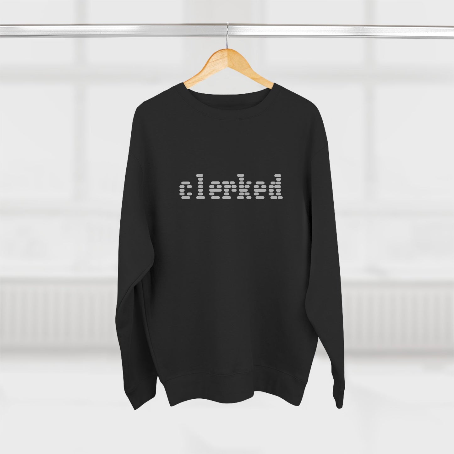 Clerked Logo Crewneck Sweatshirt Art of Medicine 8