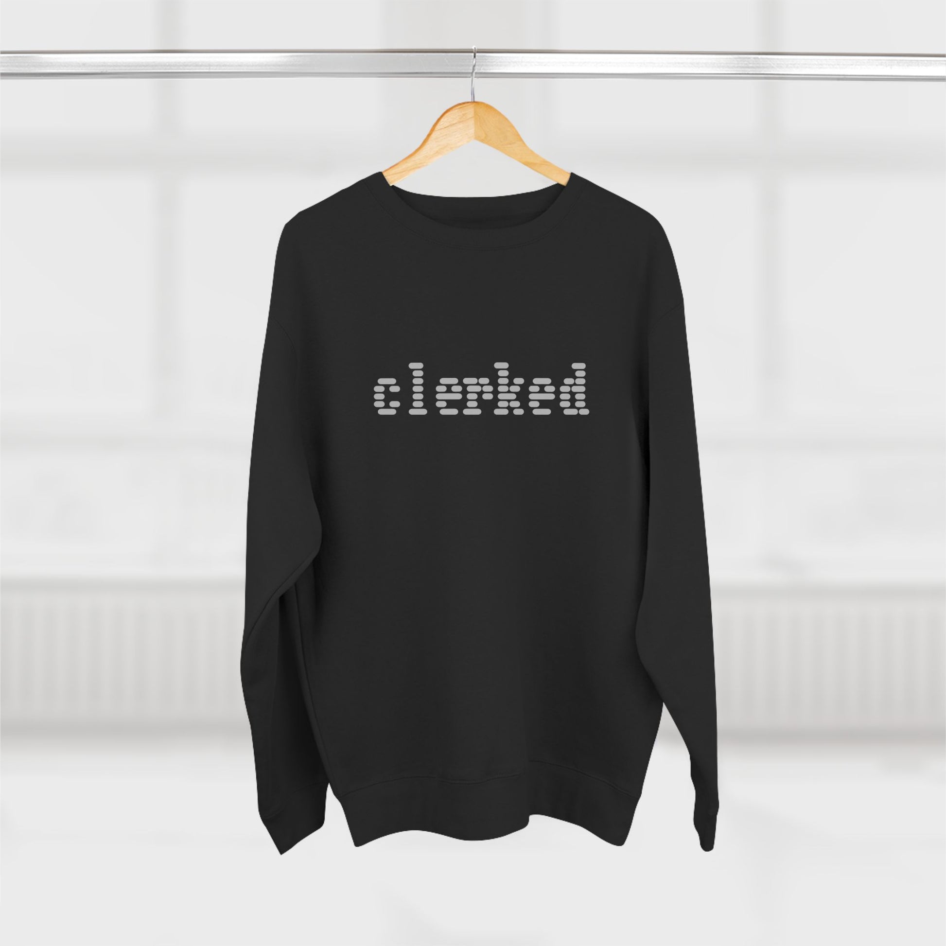 Clerked Logo Crewneck Sweatshirt Art of Medicine 8