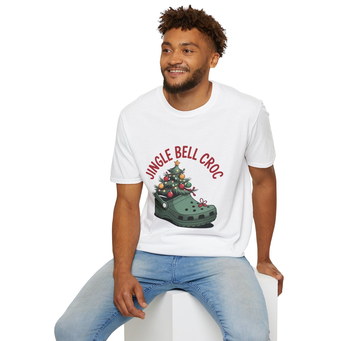 Jingle Bell Croc T-Shirt Art of Medicine holiday apparel