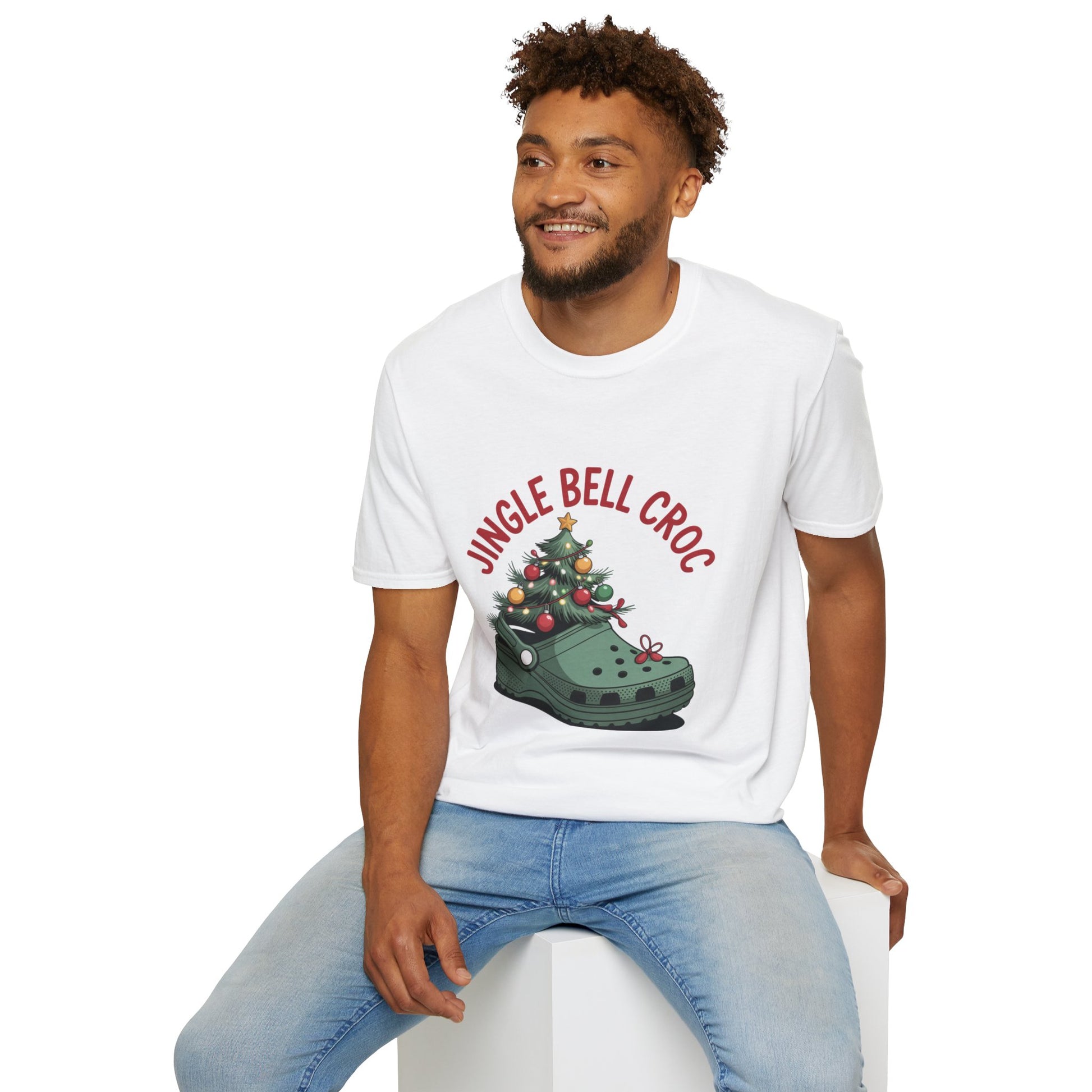 Jingle Bell Croc T-Shirt Art of Medicine holiday apparel