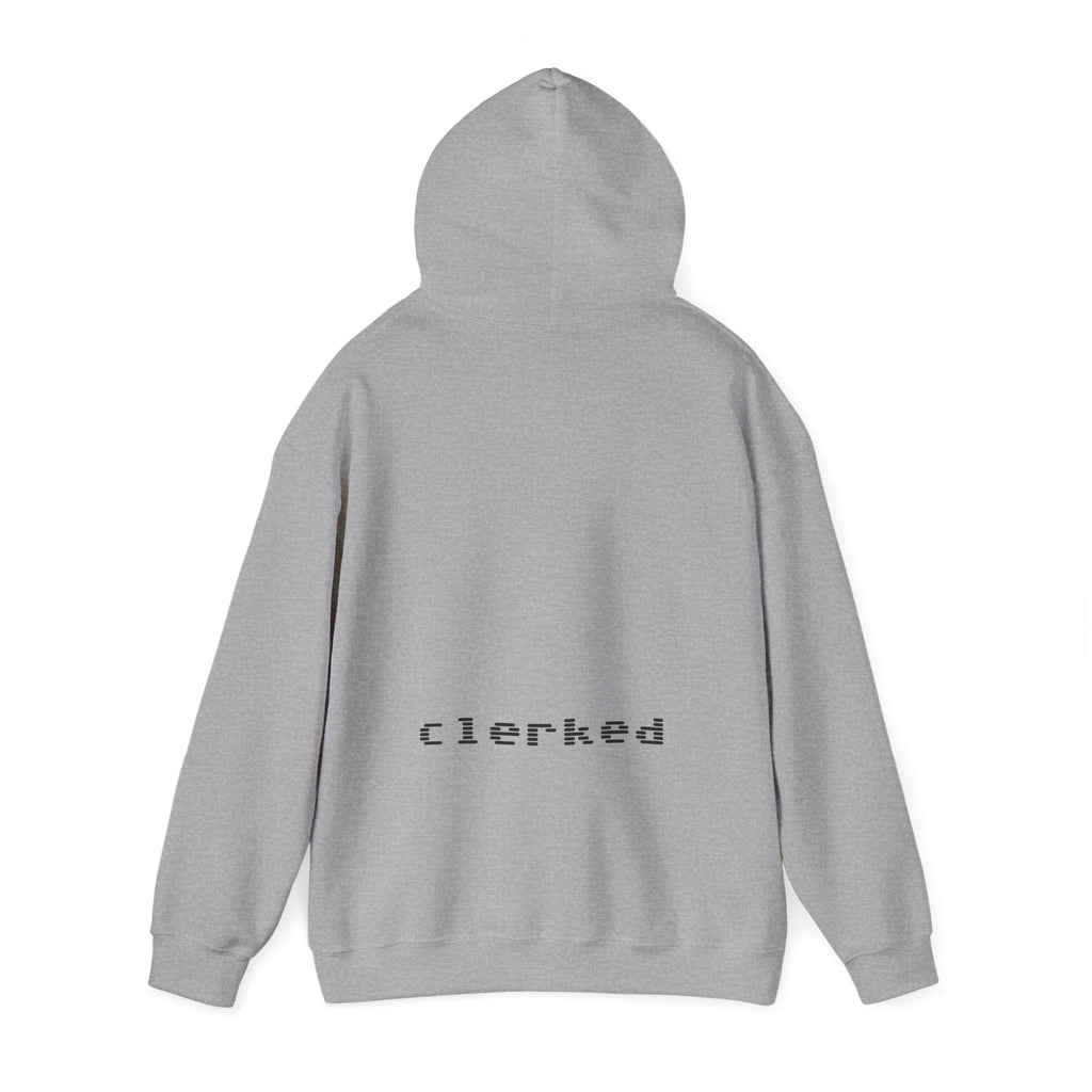 Anatomical Heart Floral Clerked Hoodie