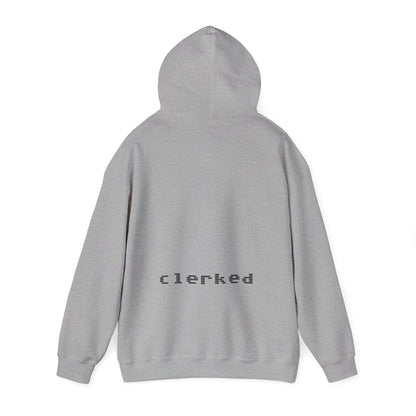 Anatomical Heart Floral Clerked Hoodie