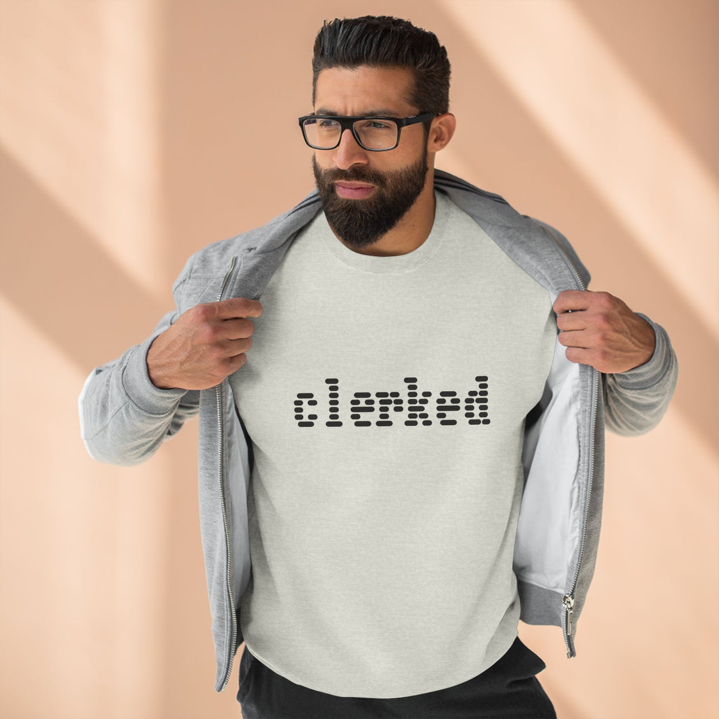 Clerked Logo Crewneck Sweatshirt Art of Medicine 13