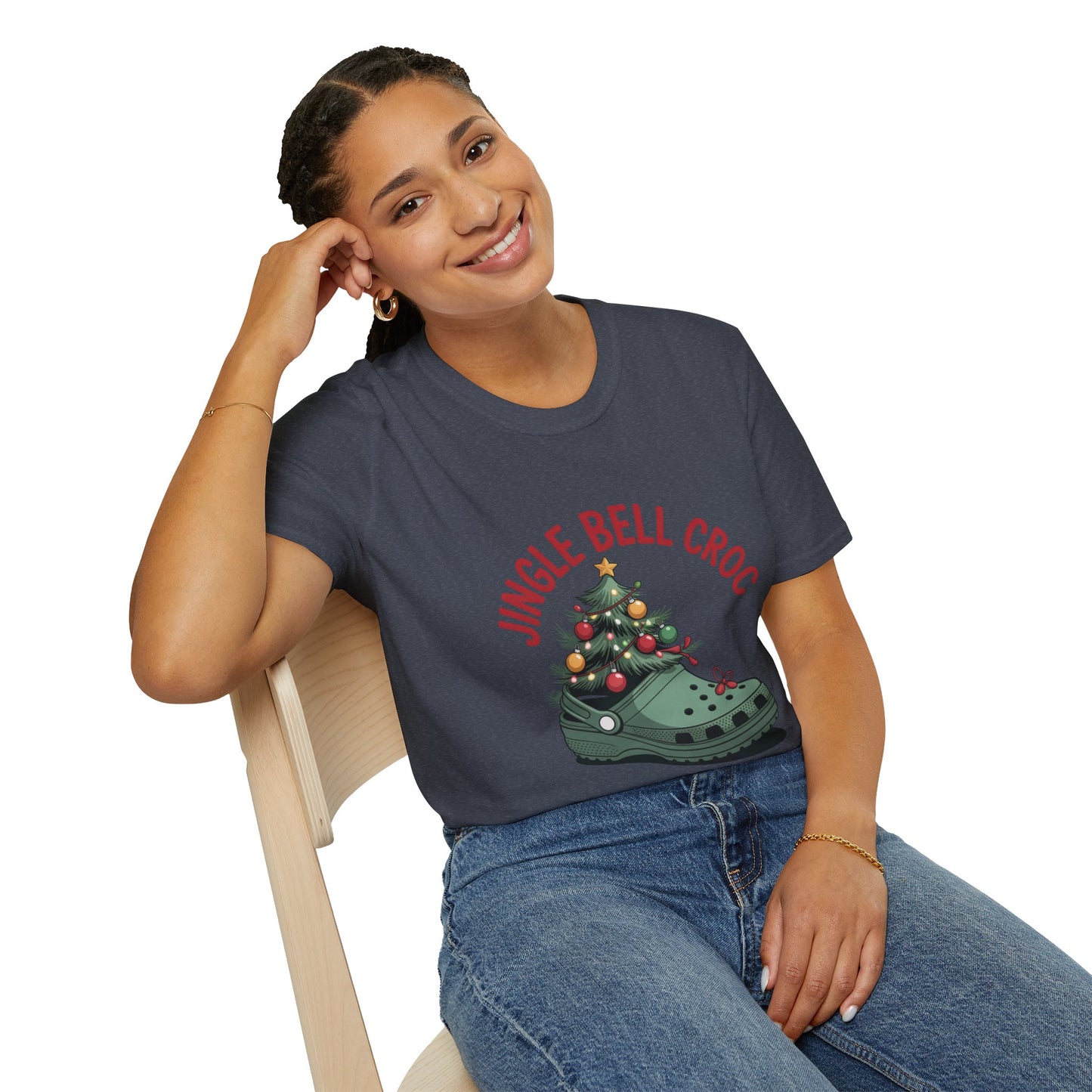 Jingle Bell Croc T-Shirt Art of Medicine holiday apparel