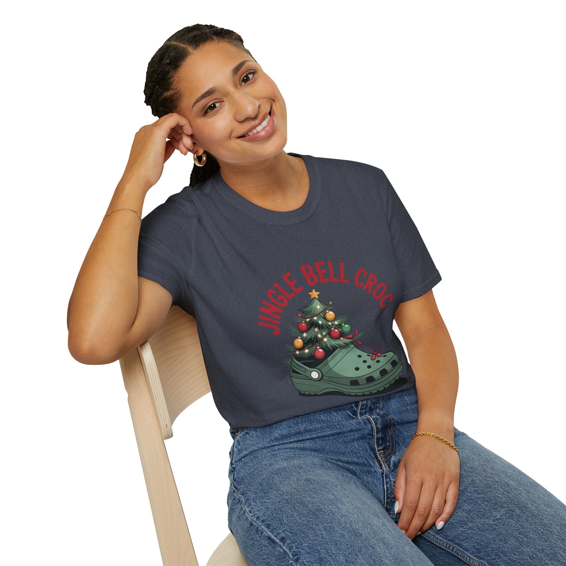 Jingle Bell Croc T-Shirt Art of Medicine holiday apparel