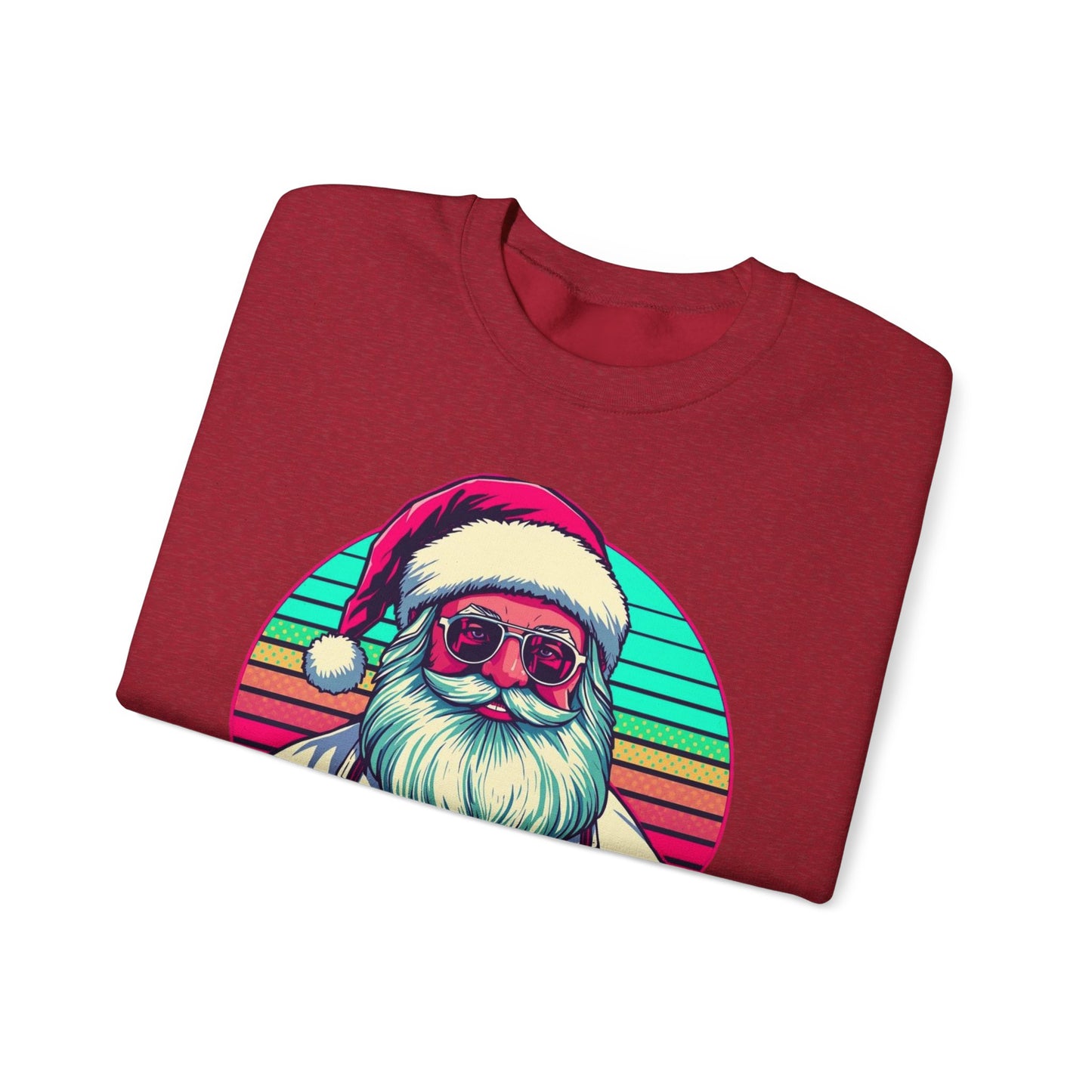 Doctor Santa Retro Sweatshirt | Unisex Holiday Pullover, Christmas Gift - Medical Art Apparel
