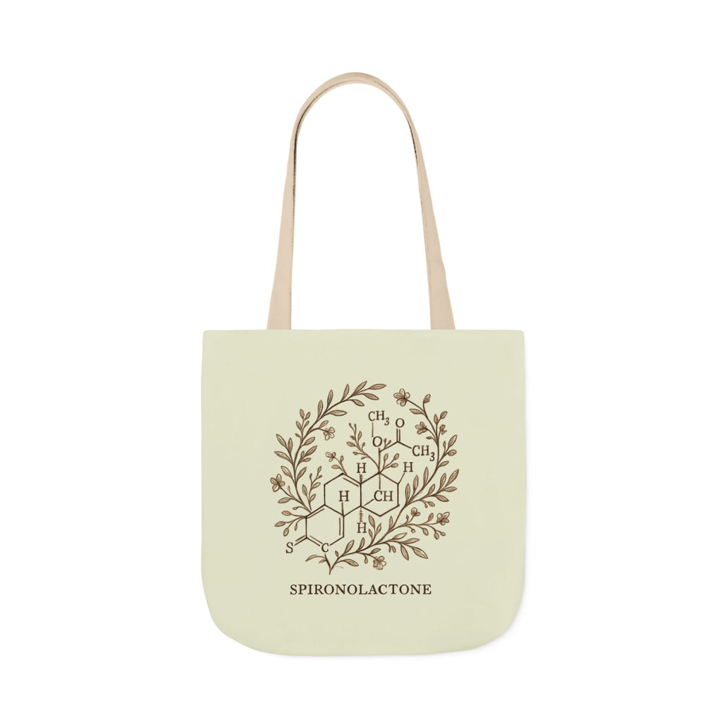 Spironolactone Botanical Canvas Tote