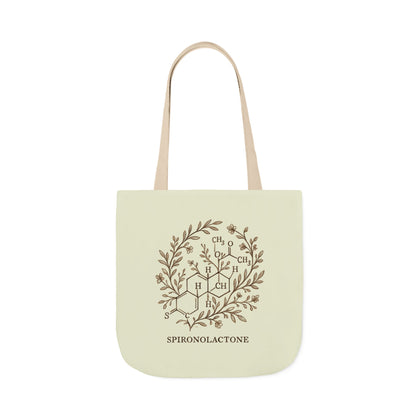 Spironolactone Botanical Canvas Tote