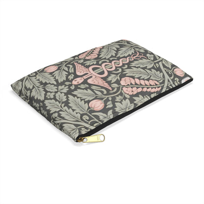 Cauduceus Print Accessory Pouch professional doctor gift pouch