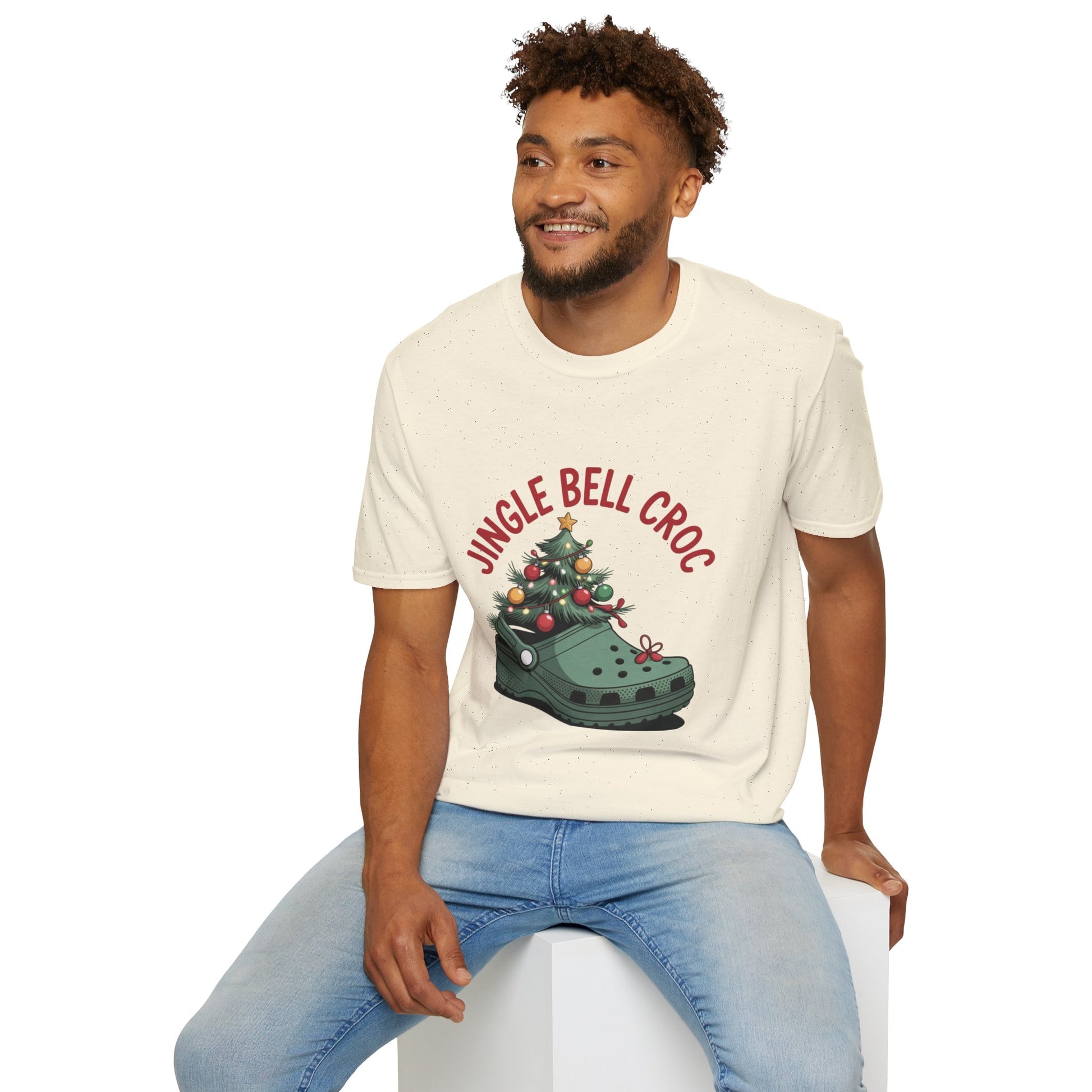 Jingle Bell Croc T-Shirt Art of Medicine holiday apparel