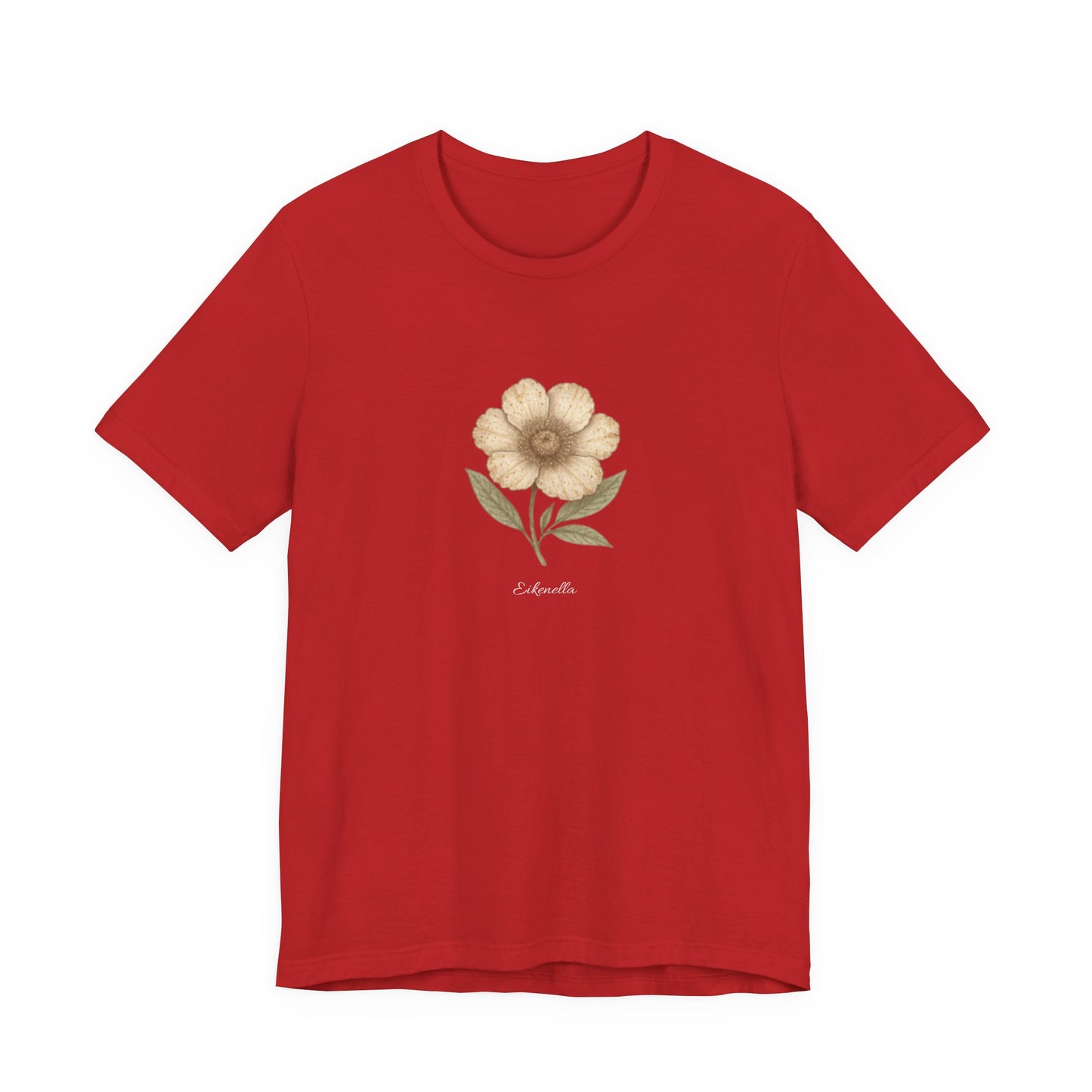Eikenella Corrodens Imaginary Flower Design Tee Science in Bloom