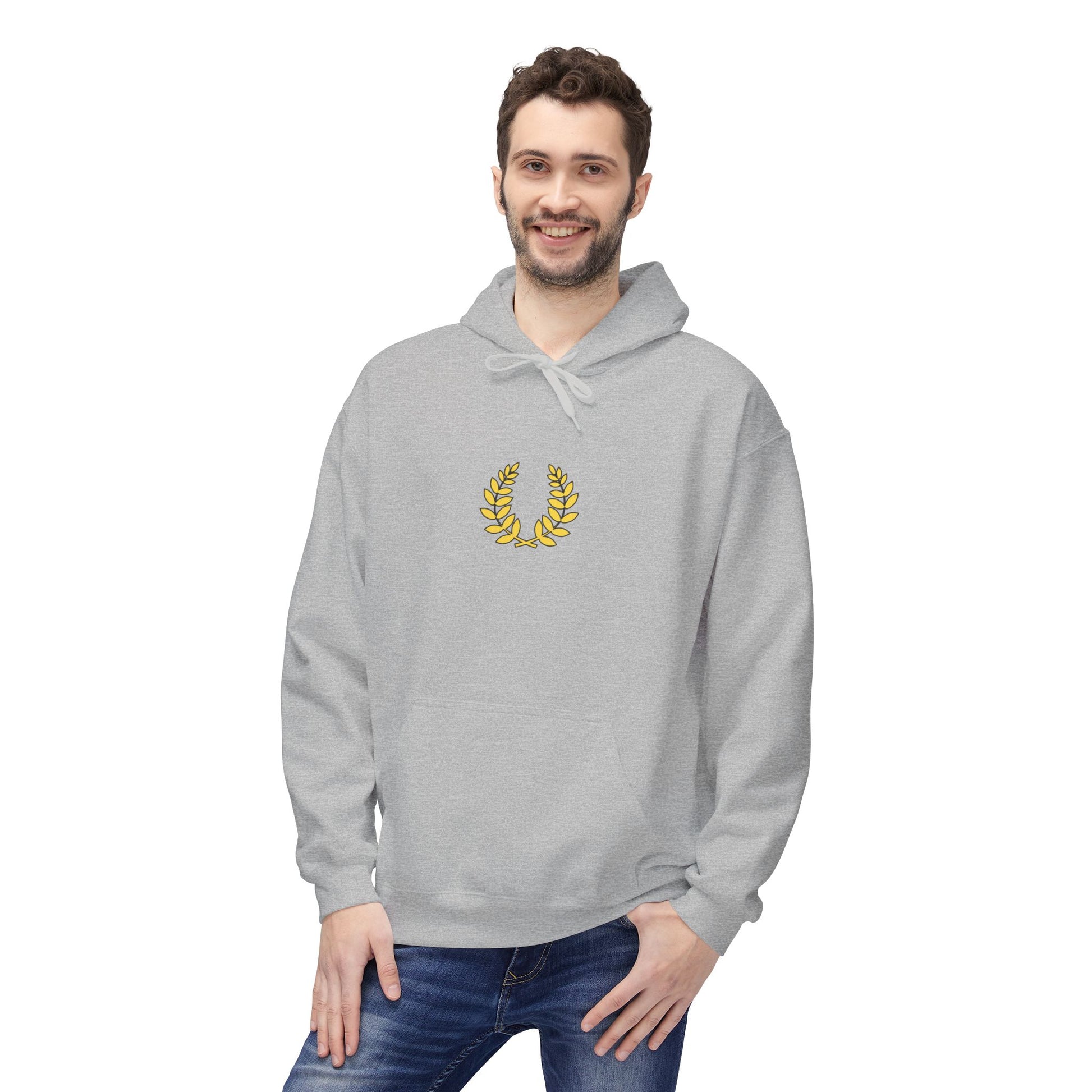 Grand Rounds Club Hoodie — Anatomical Laurel Medical Streetwear Pullover - Medical Art Apparel