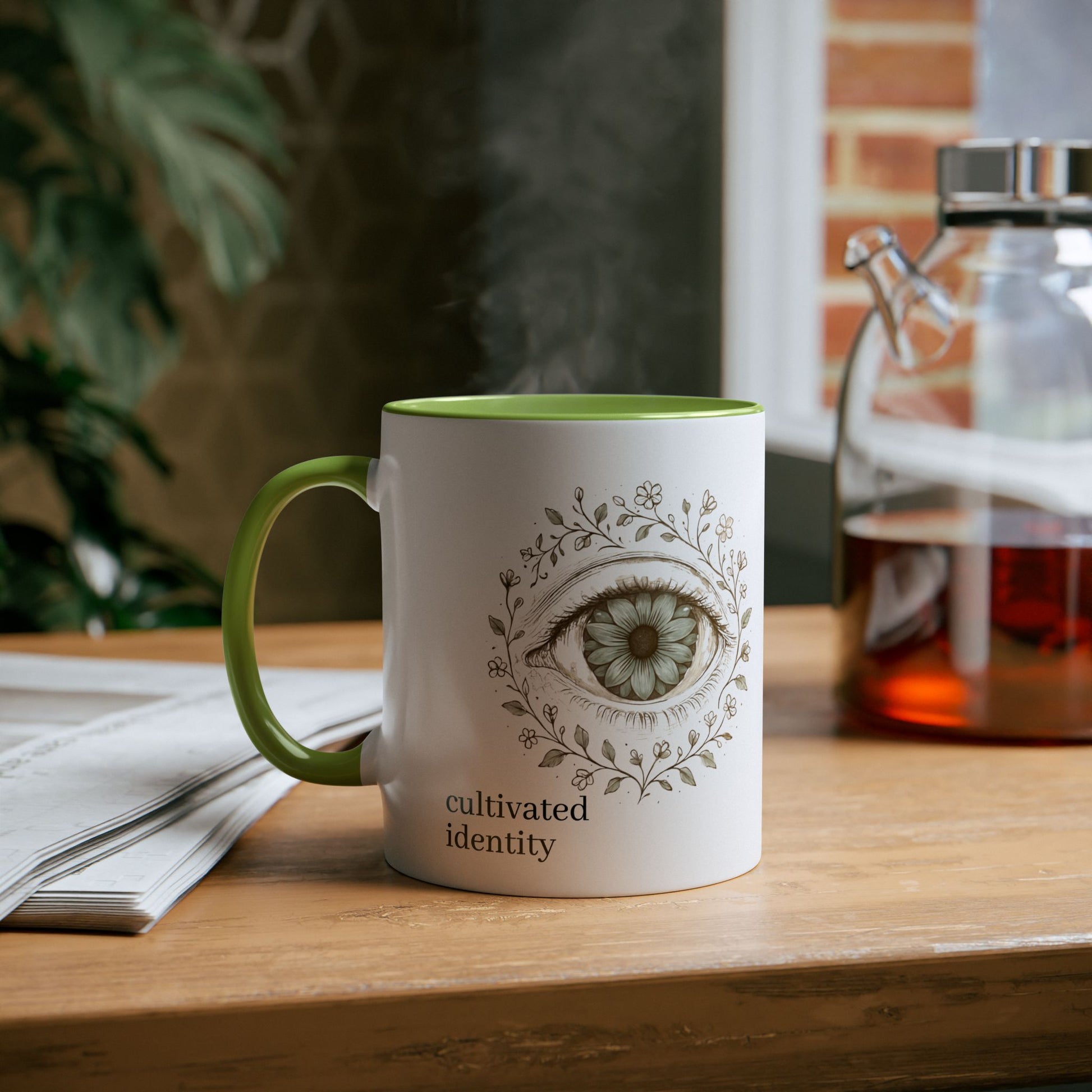 Botanical Iris Anatomy Mug Art of Medicine apparel 18