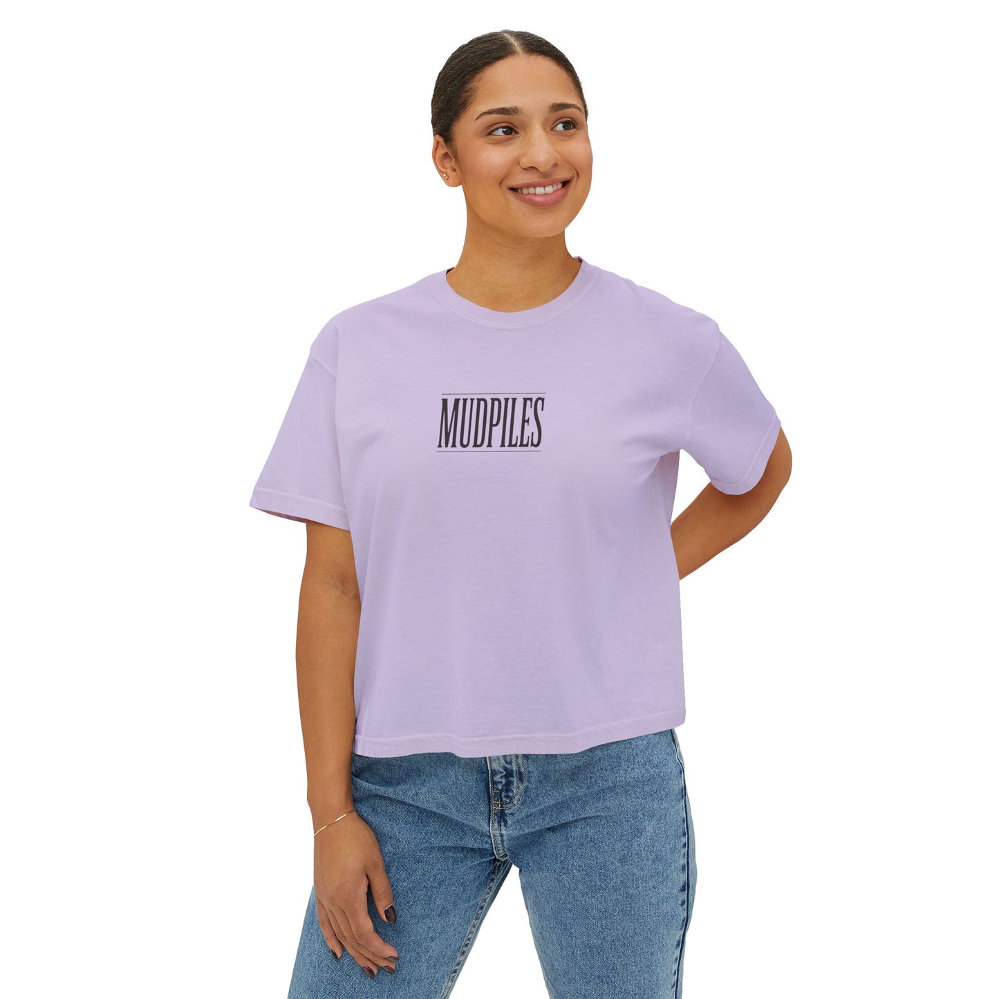 Mudpiles Cropped  T-Shirt or The Anion Gap Tee