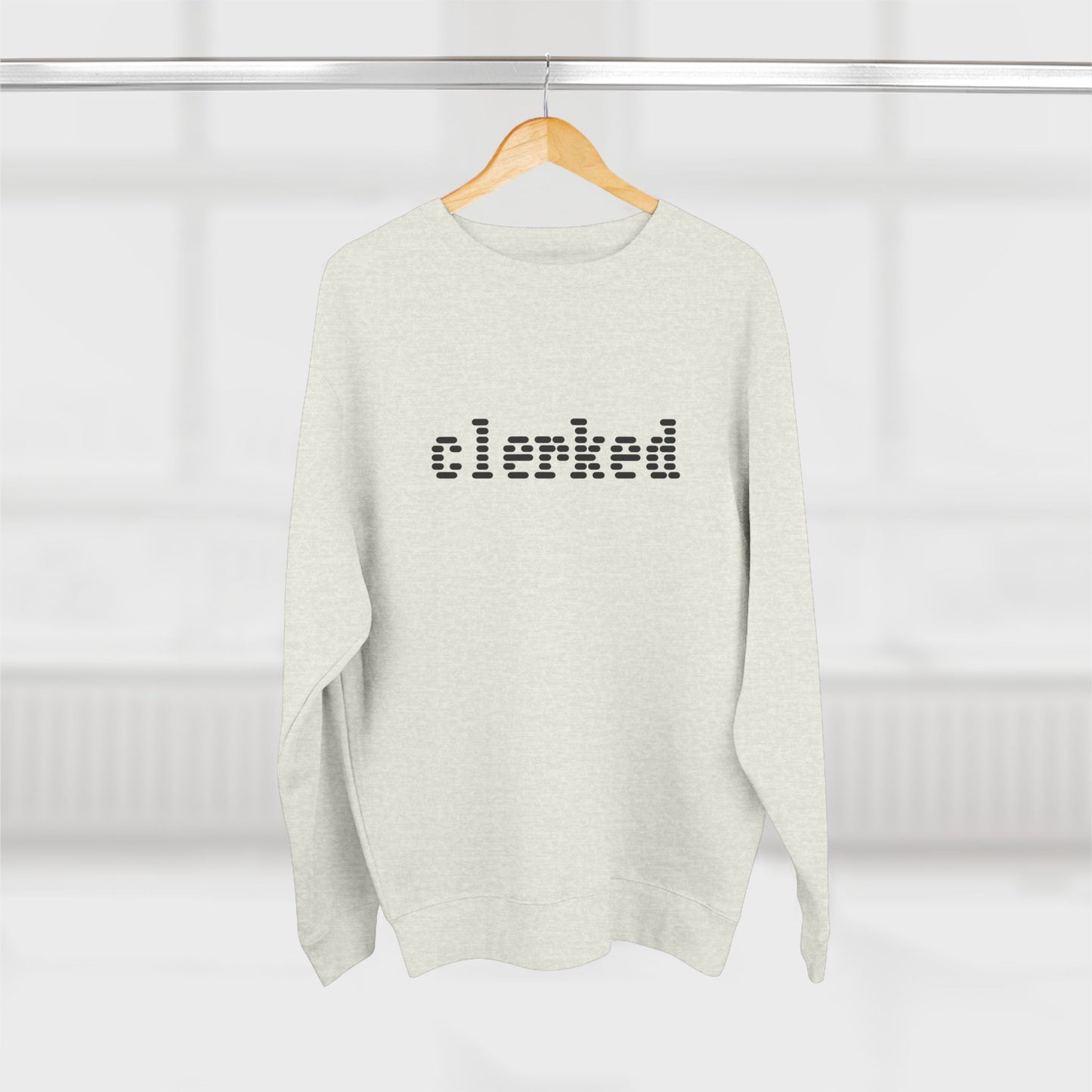 Clerked Logo Crewneck Sweatshirt Art of Medicine 12