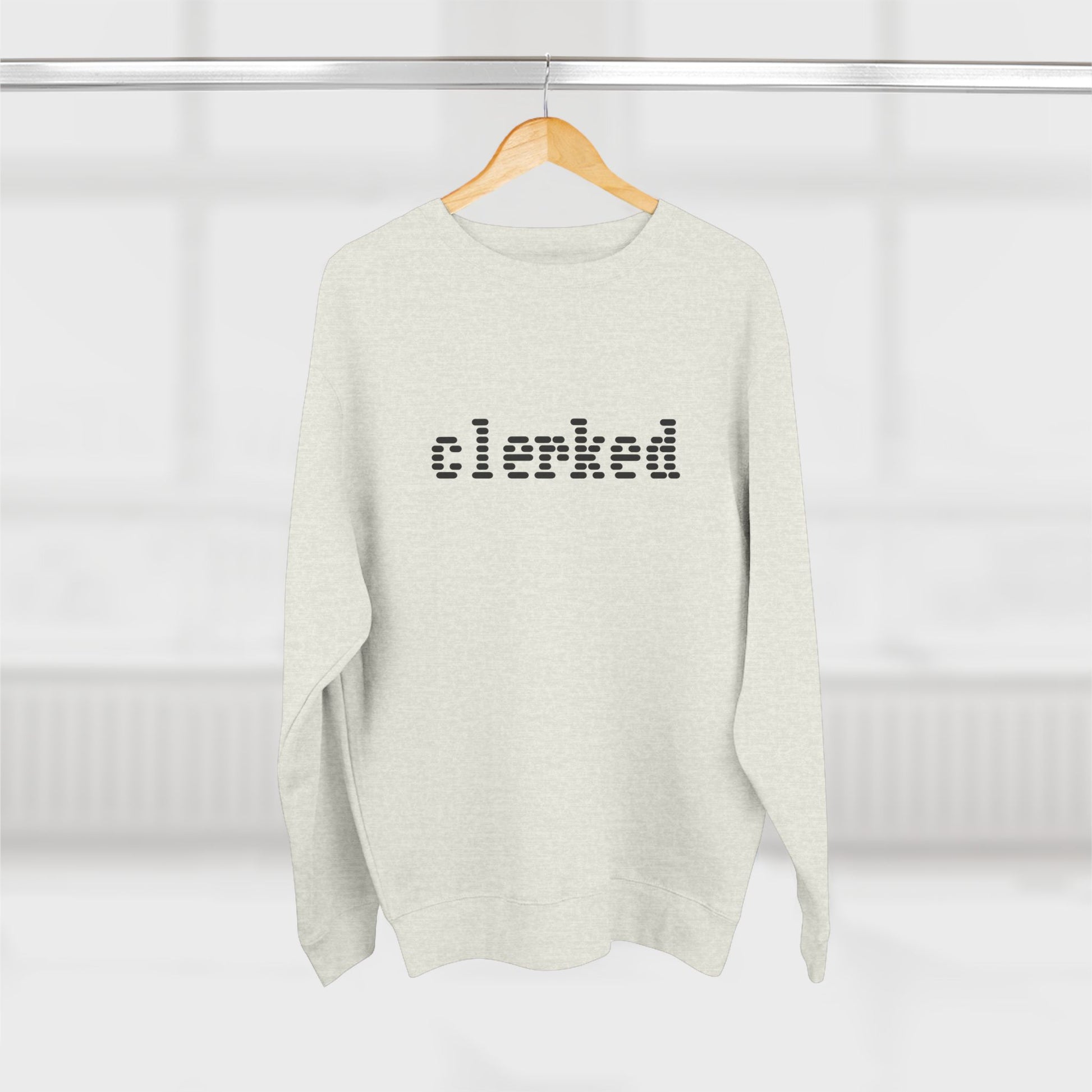Clerked Logo Crewneck Sweatshirt Art of Medicine 12
