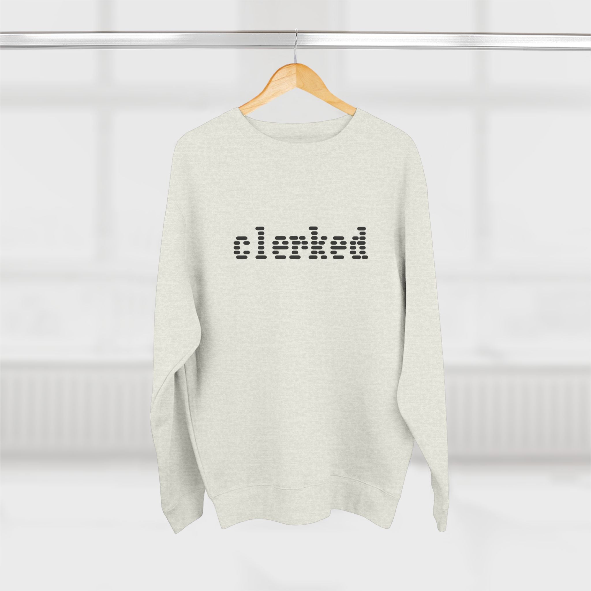 Clerked Logo Crewneck Sweatshirt Art of Medicine 12