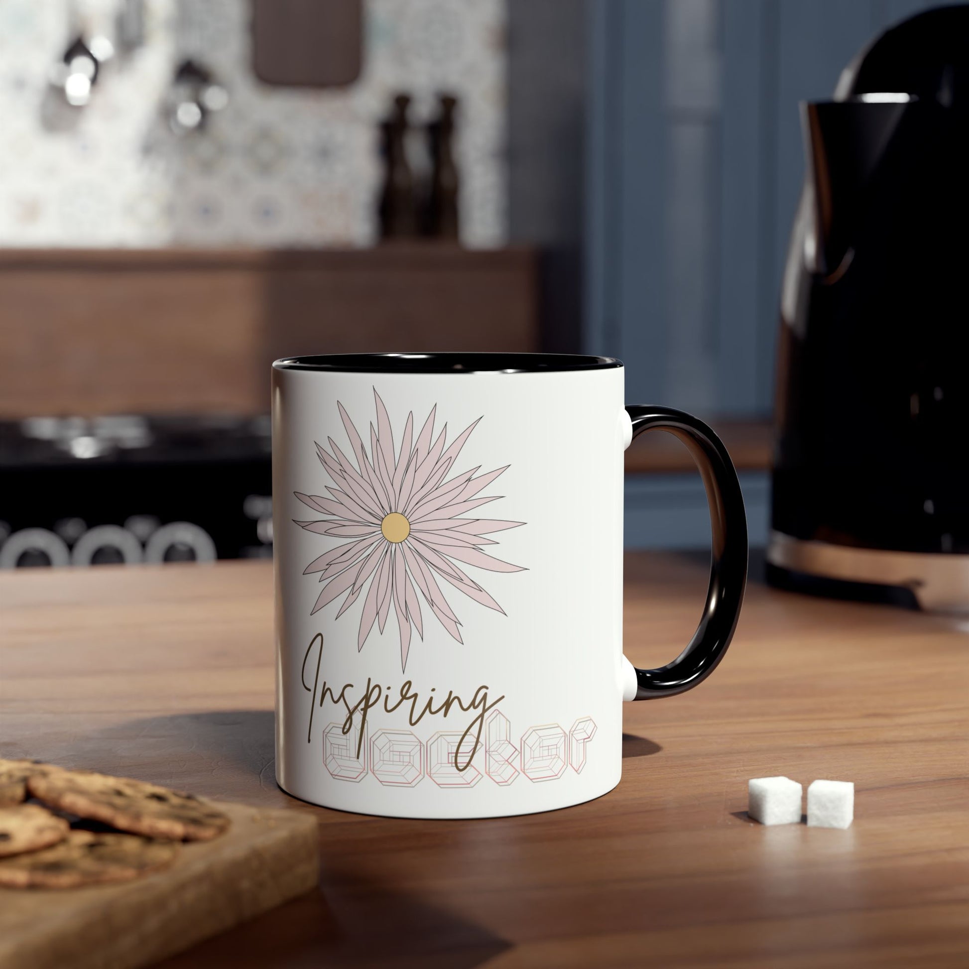 Inspiring Doctor Coffee Mug two-tone medical gift mug