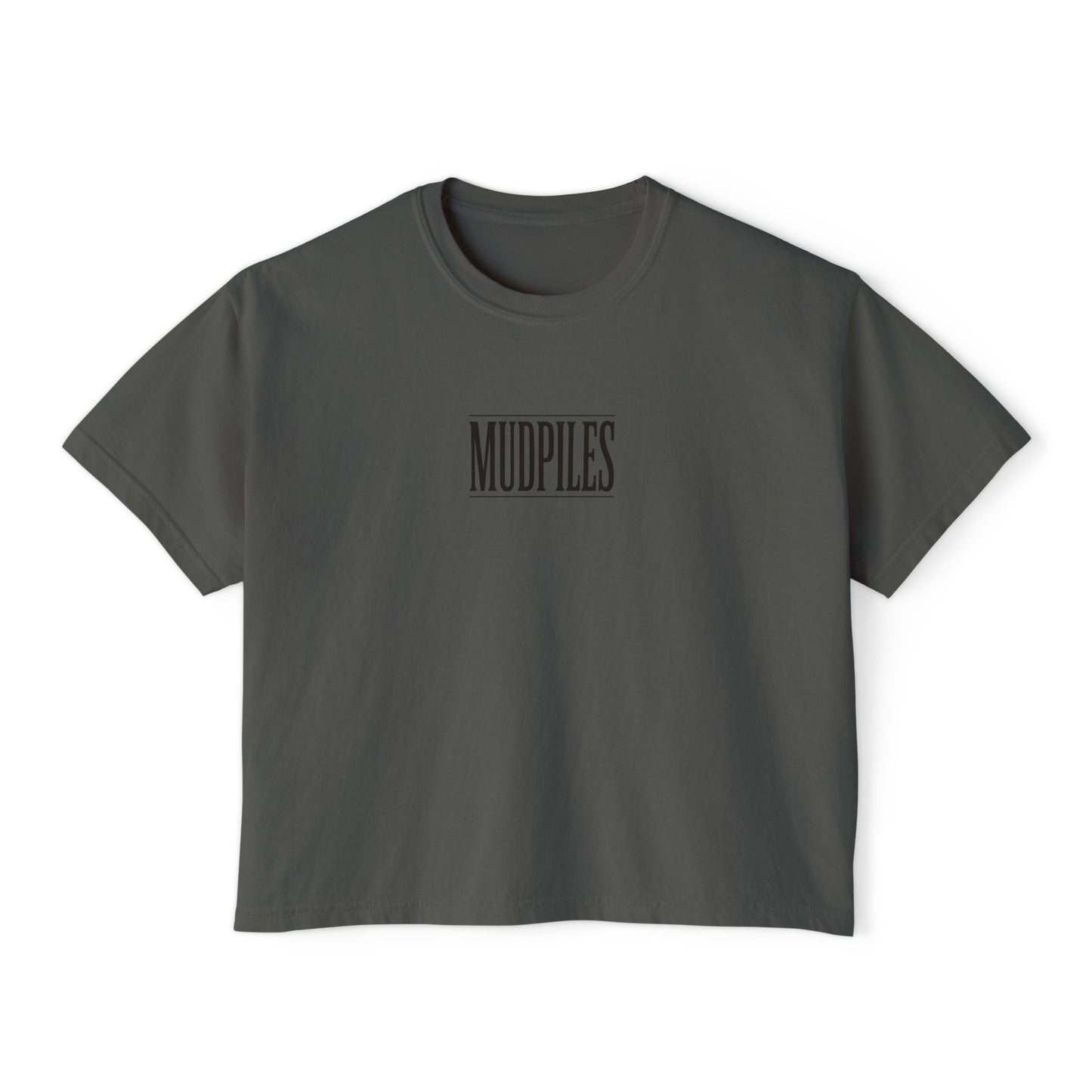 Mudpiles Cropped  T-Shirt or The Anion Gap Tee