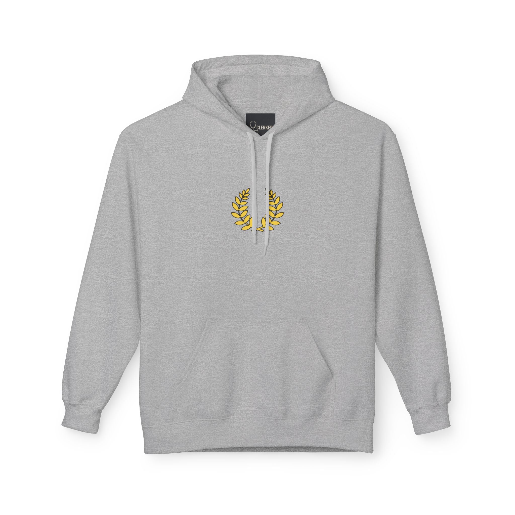 Grand Rounds Club Hoodie laurel medical streetwear view 3