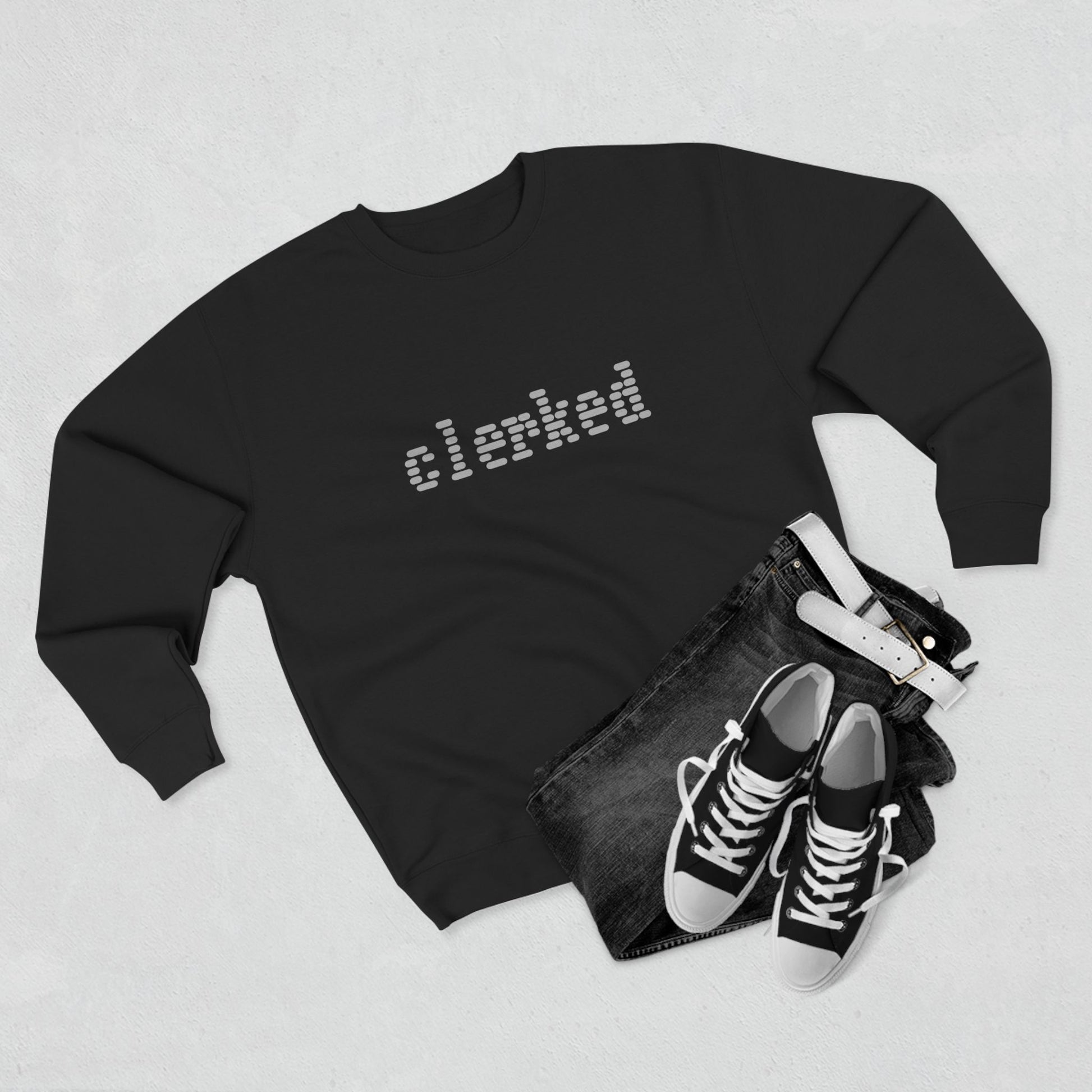 Clerked Logo Crewneck Sweatshirt Art of Medicine 7