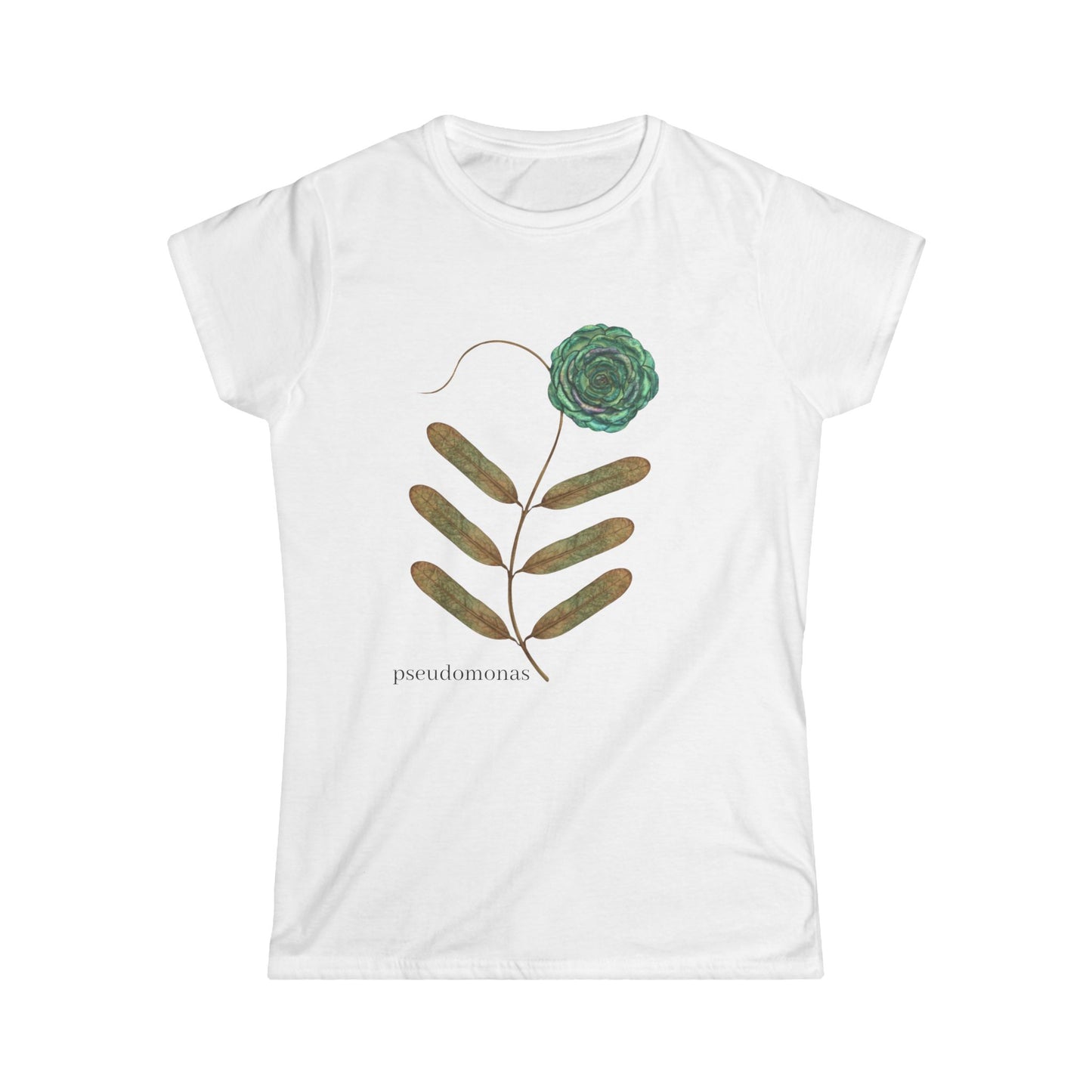 Pseudomonas Flower Tee unique medical school style shirt