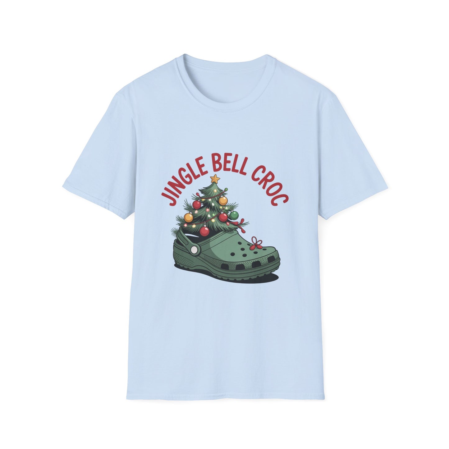 Jingle Bell Croc T-Shirt festive christmas croc staff shirt