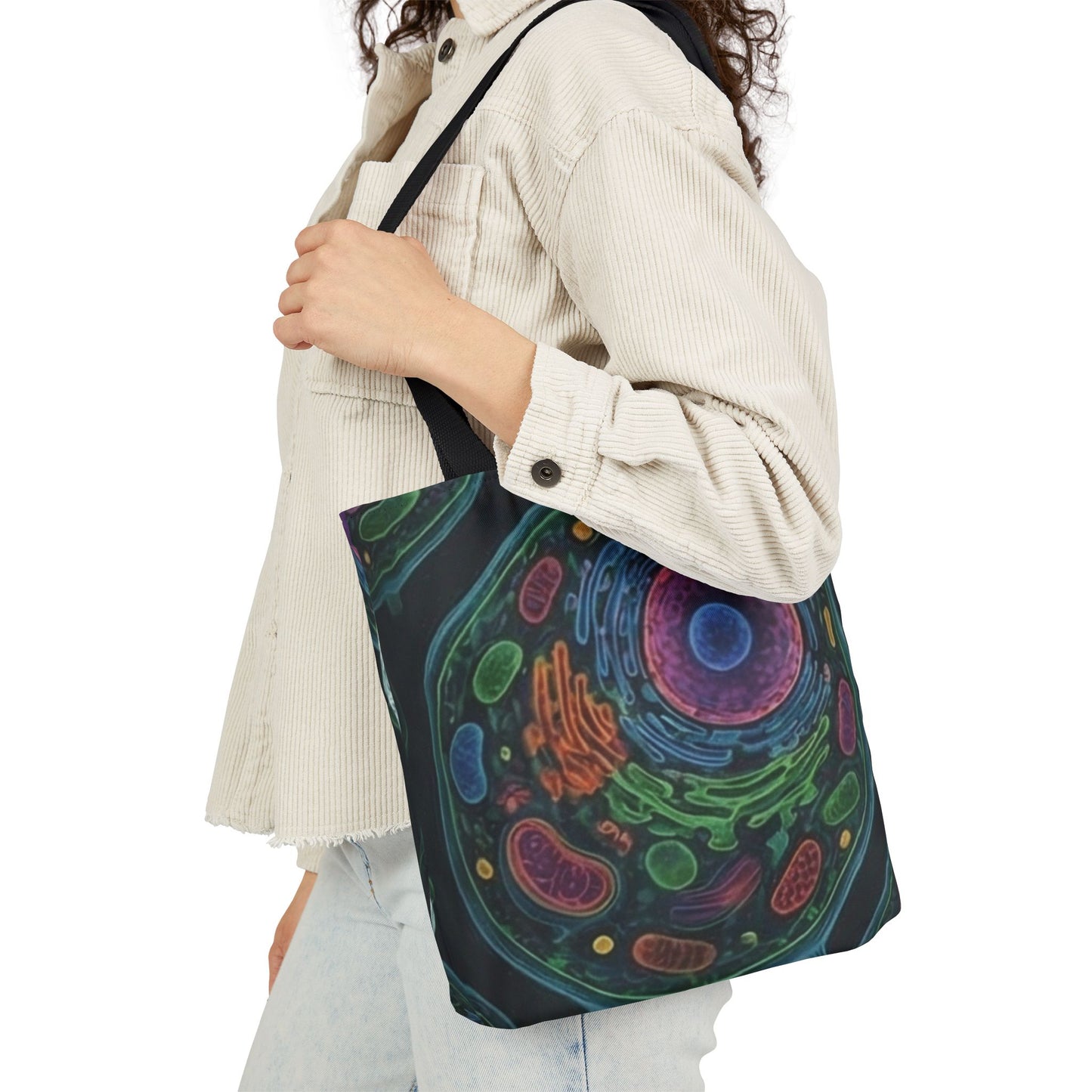 Cell Section Canvas Tote Bag Art of Medicine bag 4
