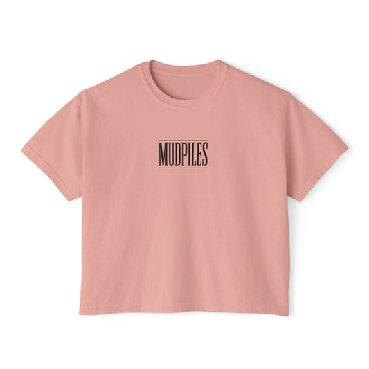 Mudpiles Cropped  T-Shirt or The Anion Gap Tee