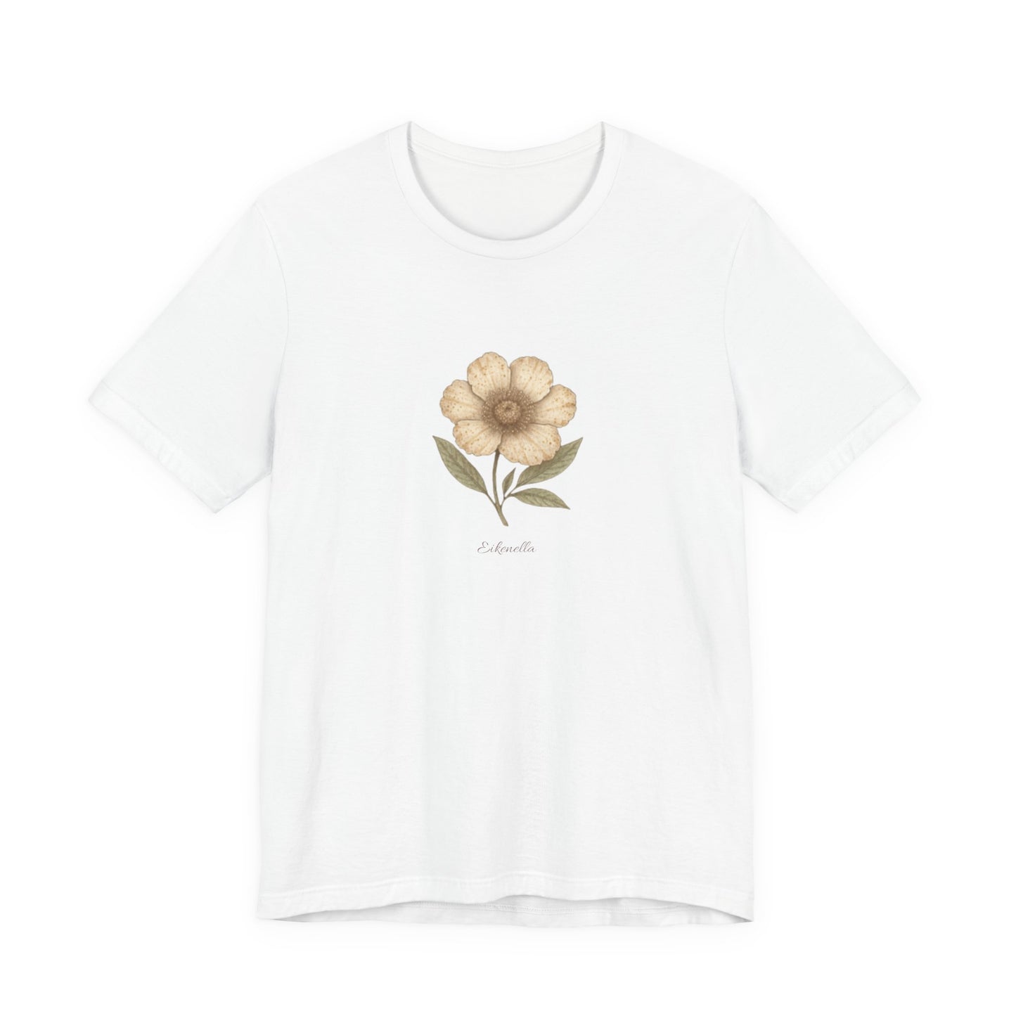 Eikenella Corrodens Imaginary Flower Design Tee Science in Bloom