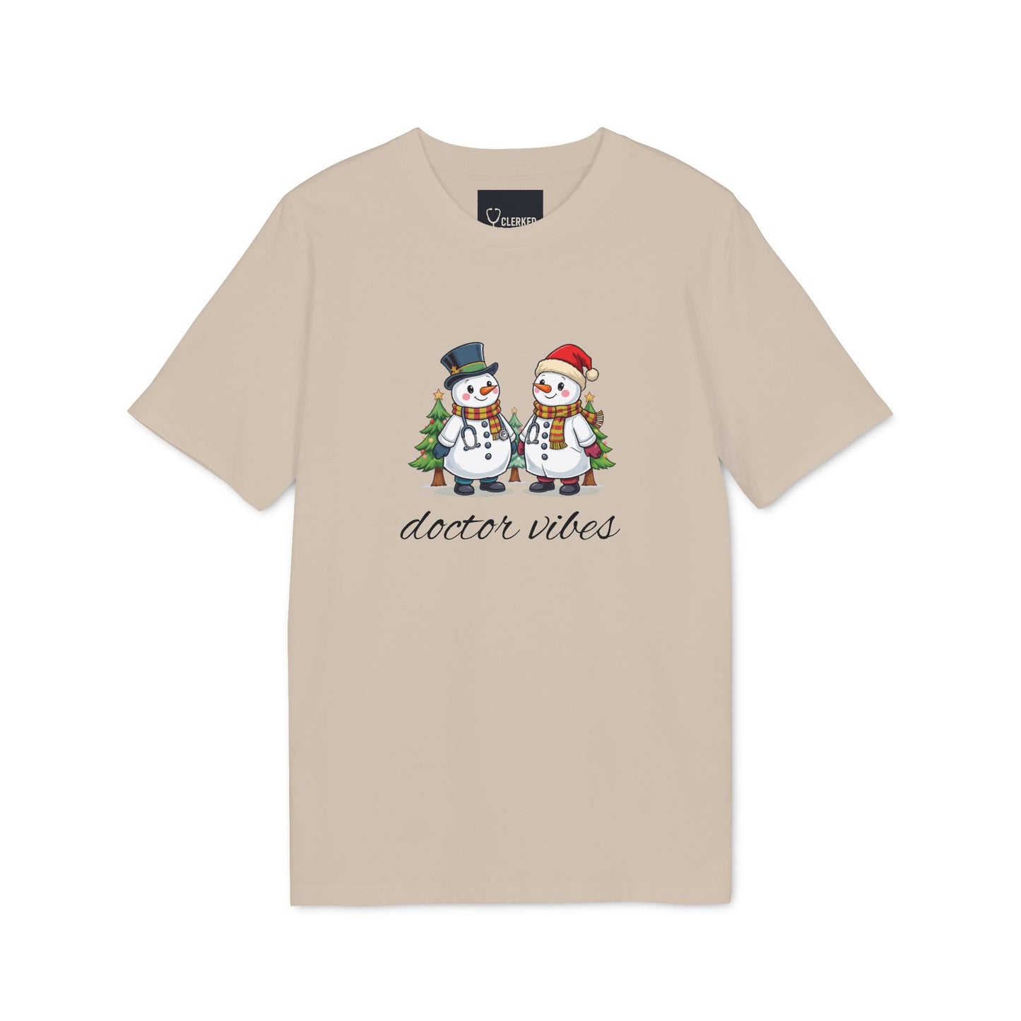 Doctor Vibes Snowmen T-shirt medical school holiday apparel shirt