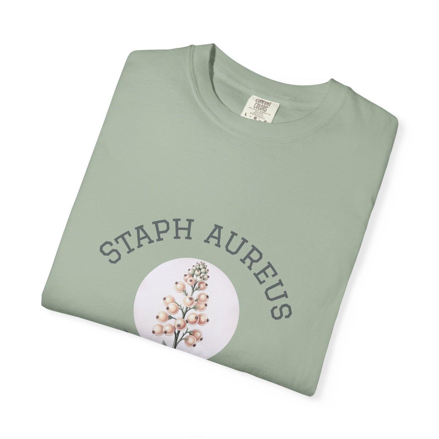 Staph Aureus Flower Tee unique medical student graduation gift