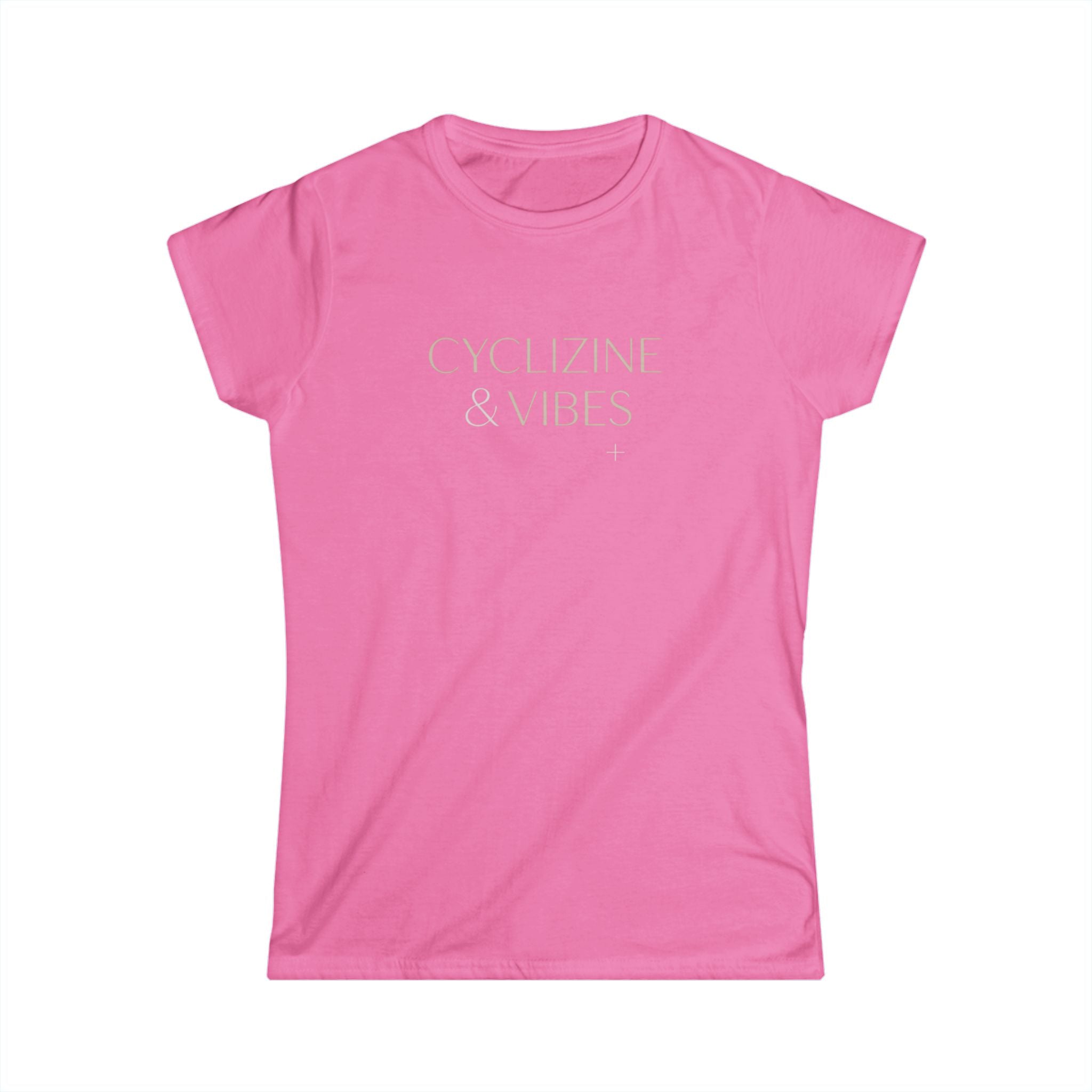 Cyclizine & Vibes Only Women's Tee pharmacy shirt detail 4