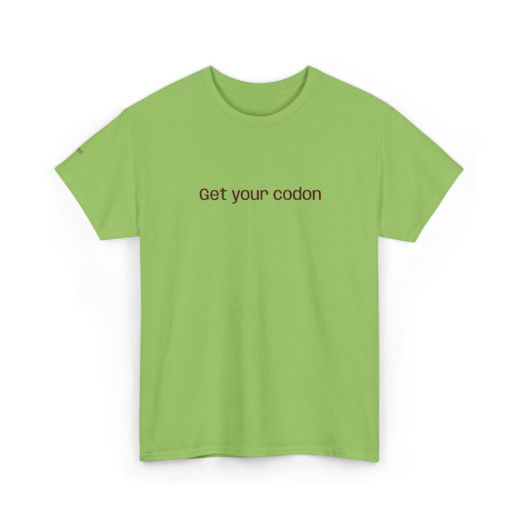 “Get your codon” Embroidered Tee
