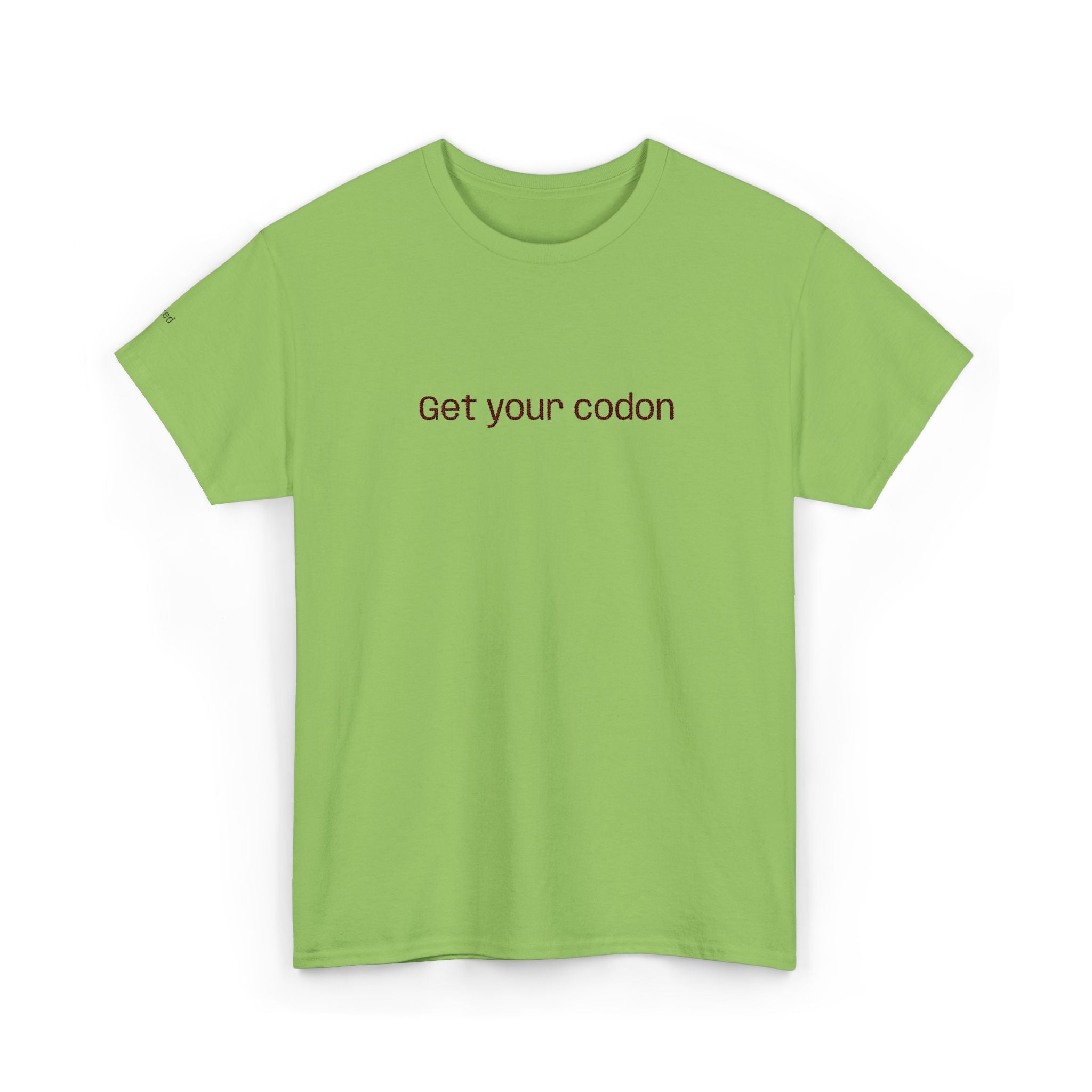 “Get your codon” Embroidered Tee