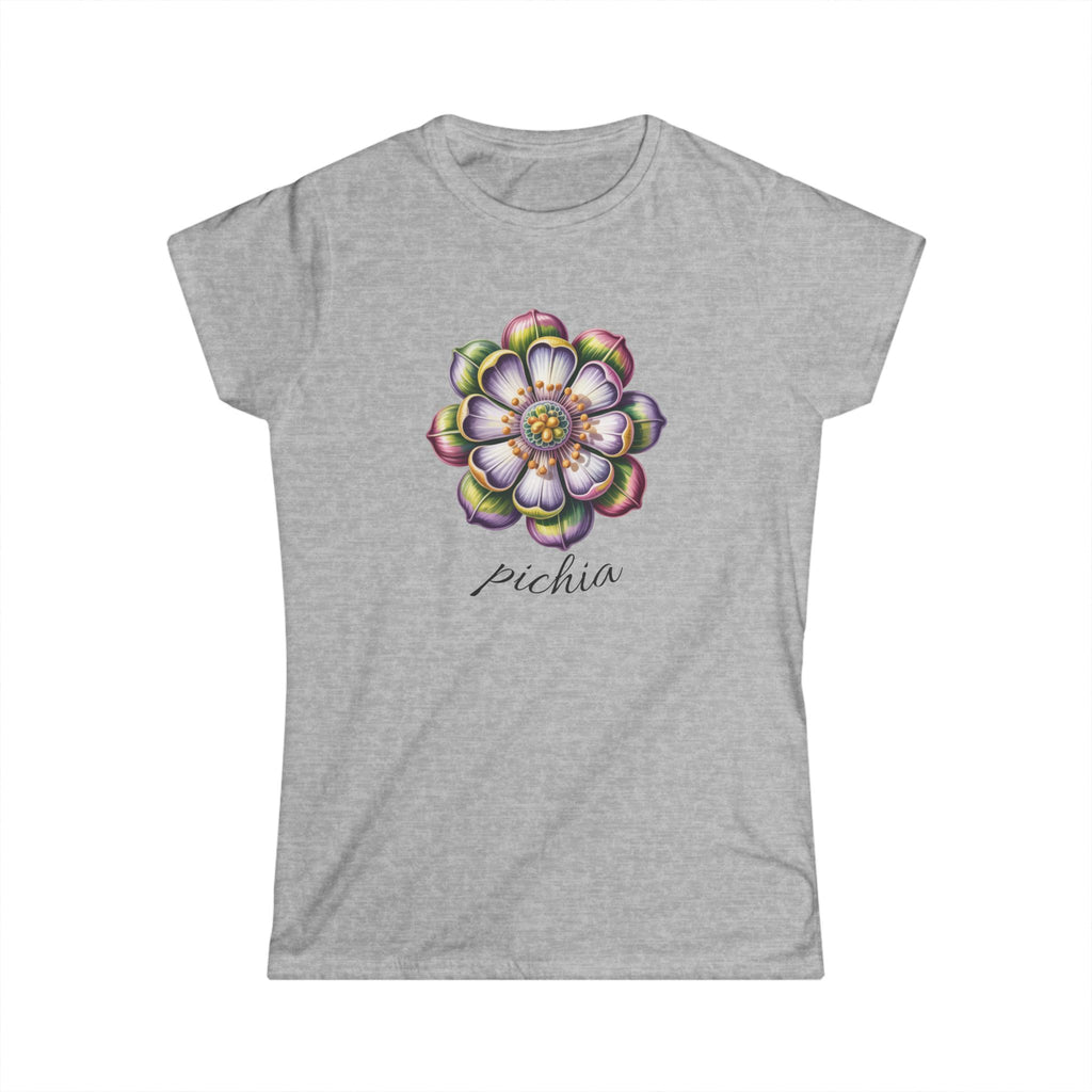 Botanical Pichia Hybrid Tee Yeast Bloom illustration view 4
