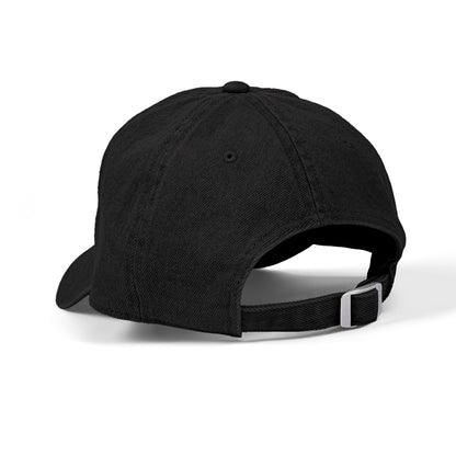 Shift Happens Embroidered Denim Hat - After the Bleep Goes Off