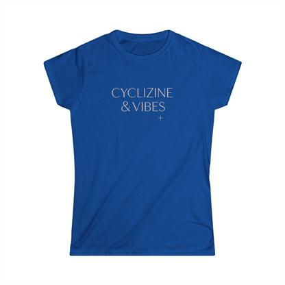 Cyclizine & Vibes Only Women's Tee pharmacy shirt detail 3