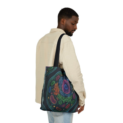 Cell Section Canvas Tote Bag unique medical science gift
