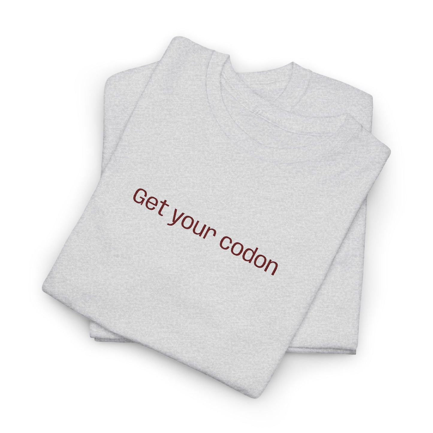 “Get your codon” Embroidered Tee