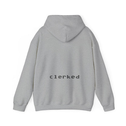 Anatomical Heart Floral Clerked Hoodie