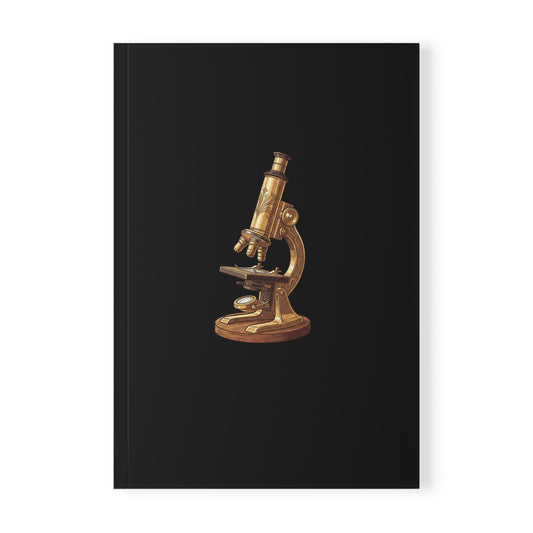 Vintage Microscope Notebook unique medical student journal