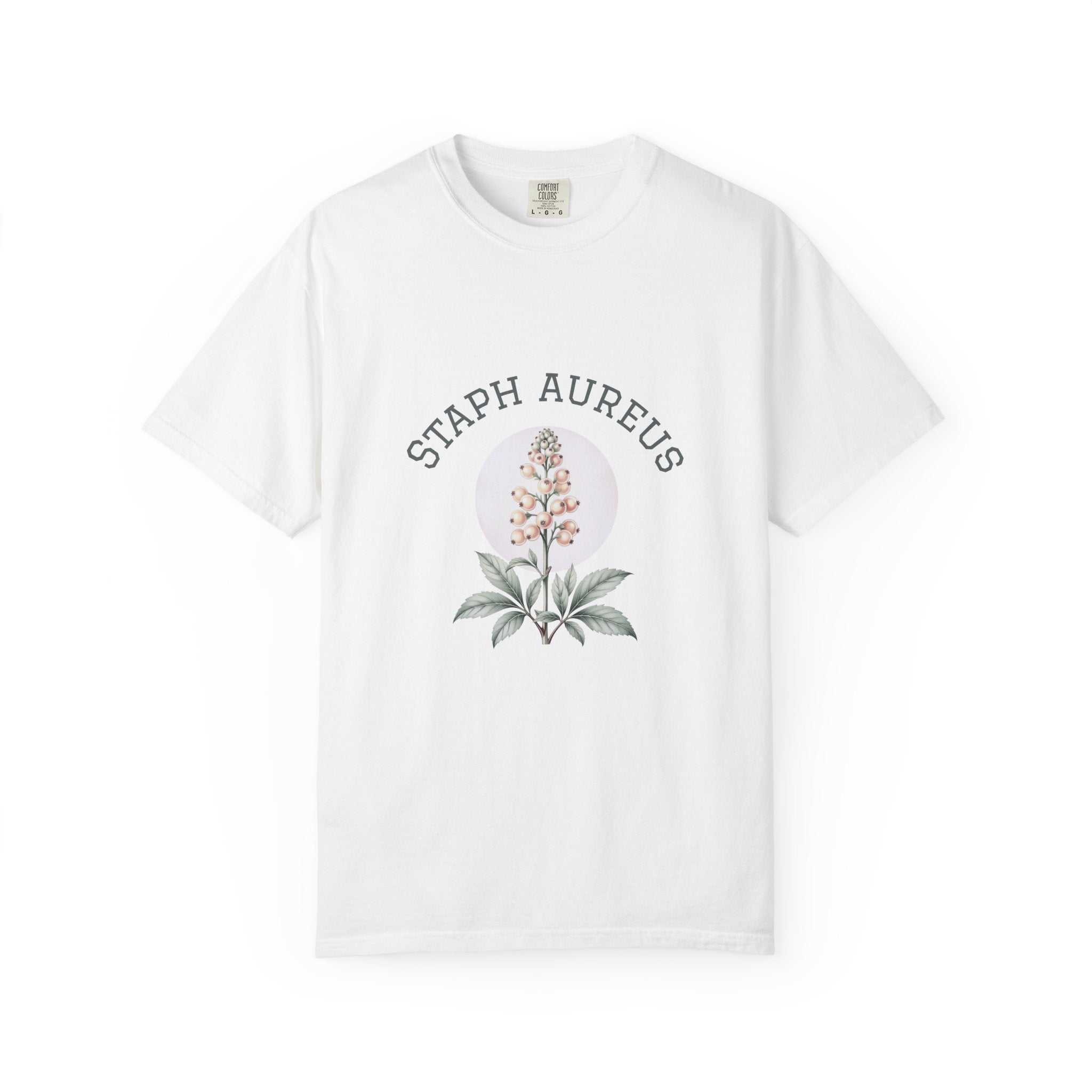 Staph Aureus Flower Tee professional medical style shirt