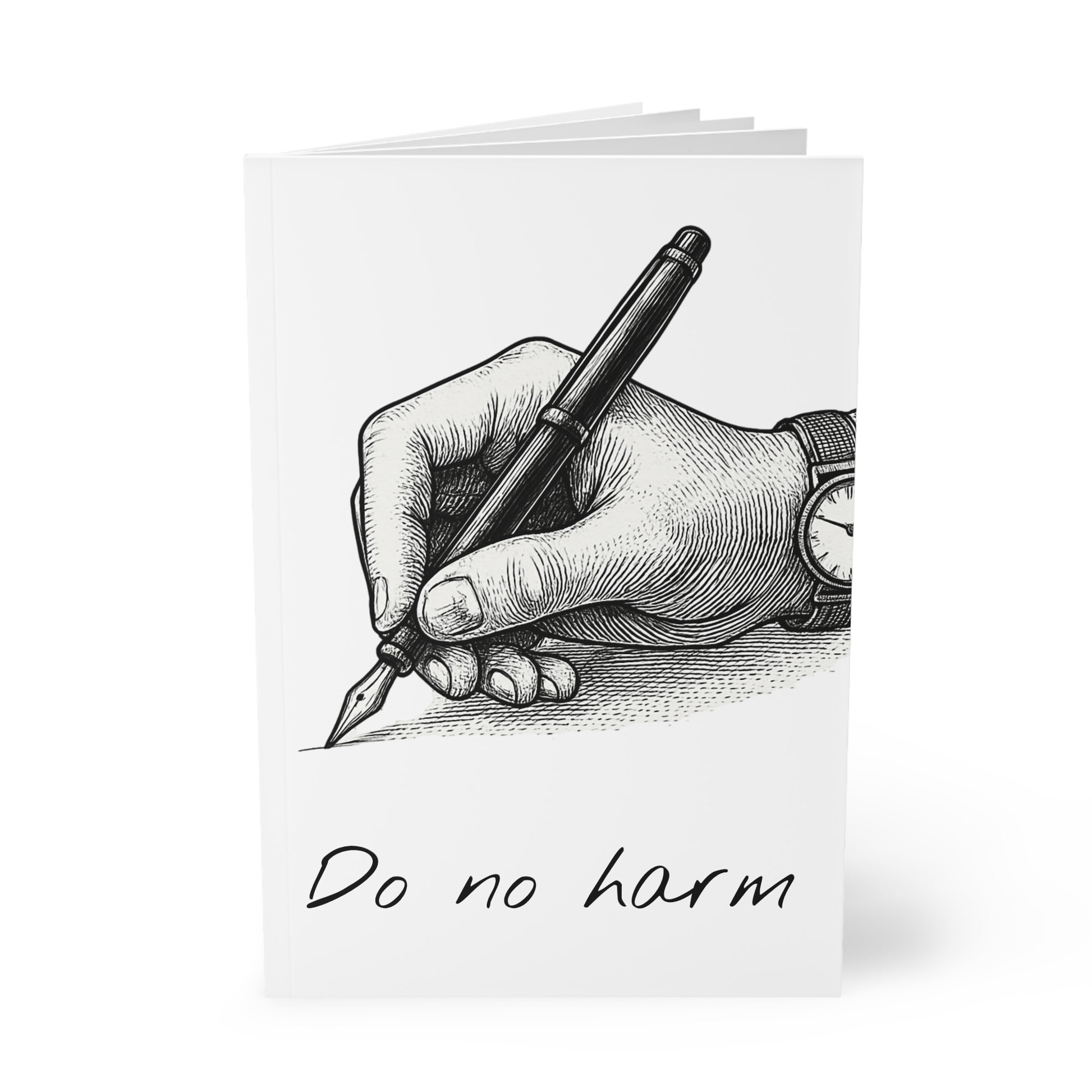 Do No Harm A5 Notebook unique doctor medical diary