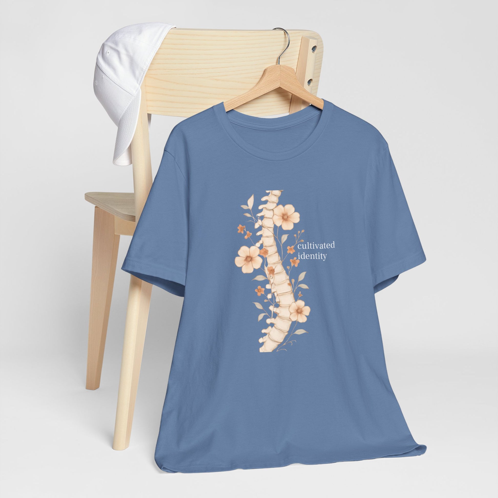 Botanical Anatomical Spine Tee art of medicine professional shirt